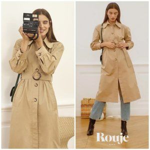 ROUJE Gerard Trench Coat size EUR 36/US 4